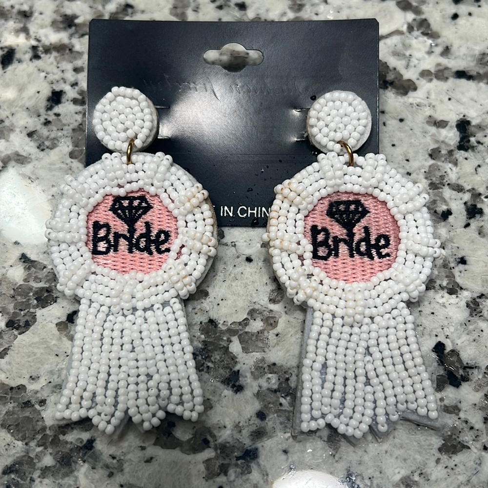 Bride earrings